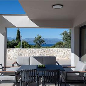 4 bedroom villa with pool & sea views, Acharavi, sleeps 8